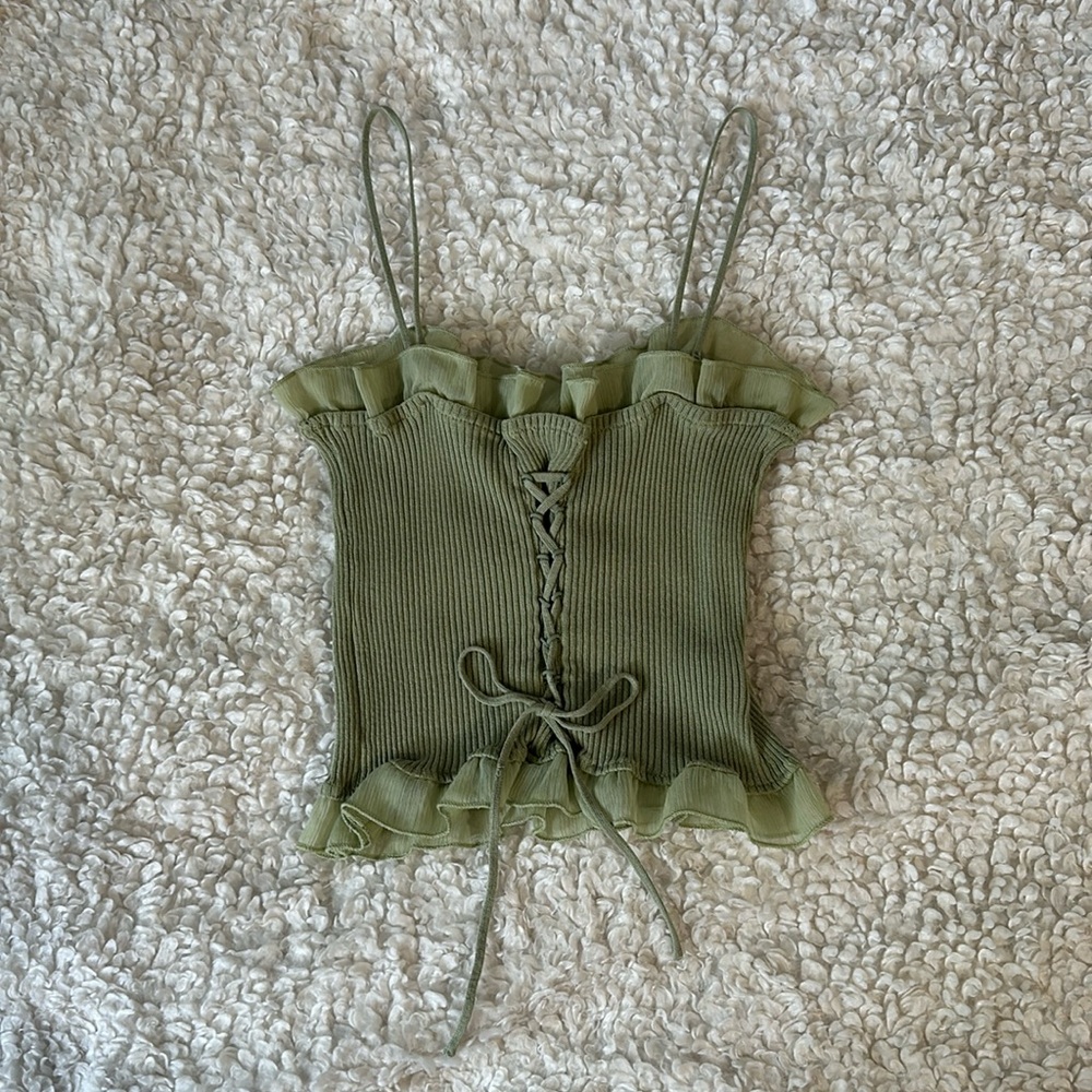 Green Tank Top